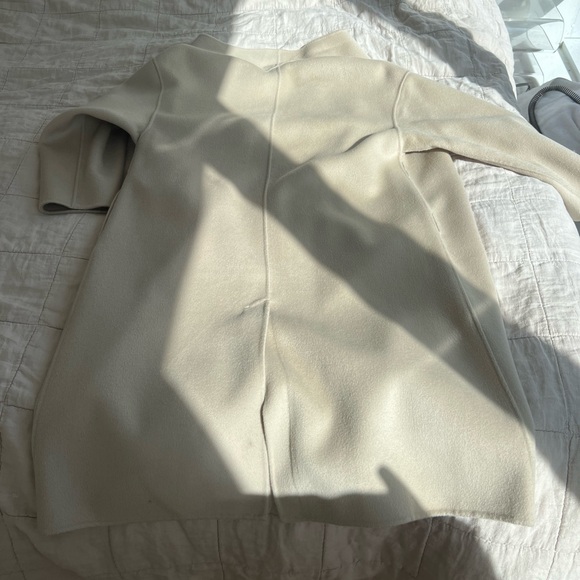 The Curated Wrap Coat, Taupe - Picture 3 of 8